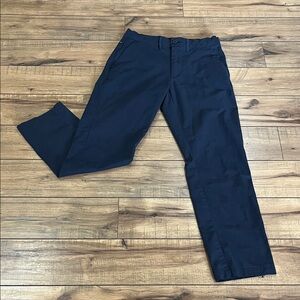 Goodfellow Hennepin‎ Chino Pants Men's 28x30 Navy Slim Fit Stretch Office Wear